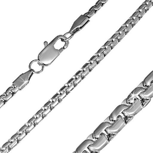 Flashy Trends 4mm Stainless Steel Chain 24''