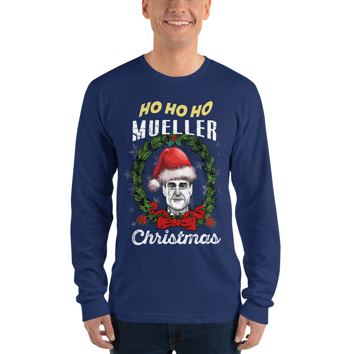 Ho Ho Ho Mueller Christmas Long sleeve t-shirt (unisex)