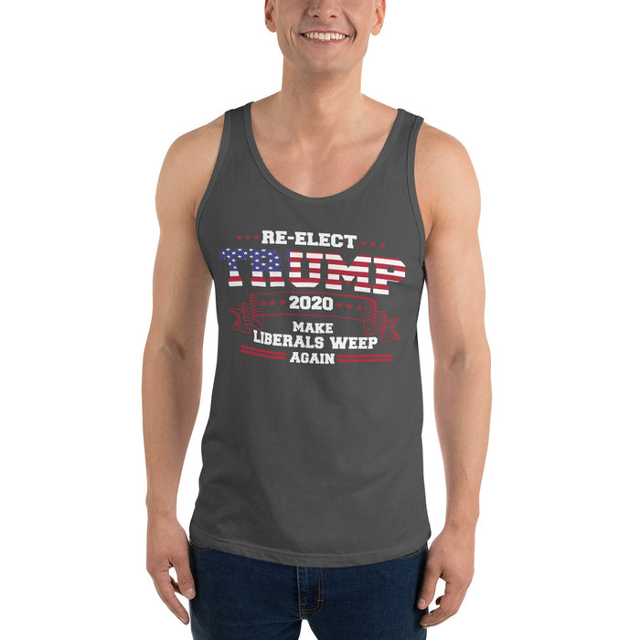 Re-Elect Trump Make Liberals Weep Again Unisex  Tank Top