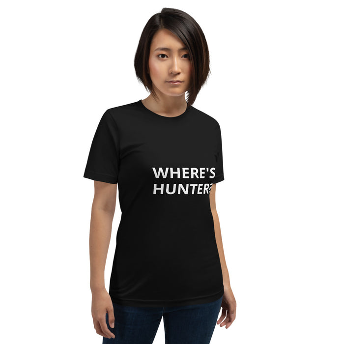 Where's Hunter Short-Sleeve Unisex T-Shirt