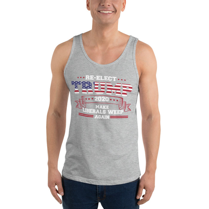 Re-Elect Trump Make Liberals Weep Again Unisex  Tank Top
