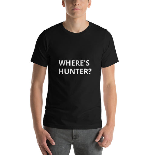 Where's Hunter Short-Sleeve Unisex T-Shirt