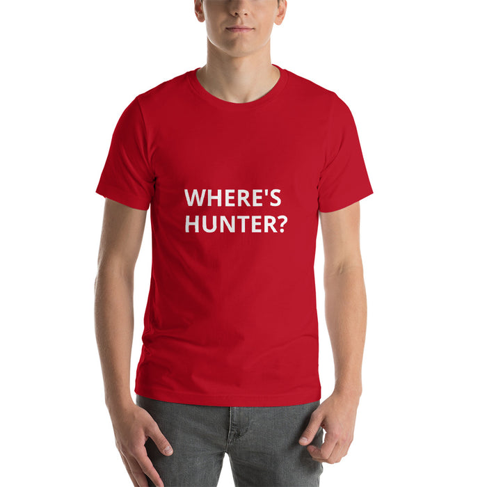 Where's Hunter Short-Sleeve Unisex T-Shirt