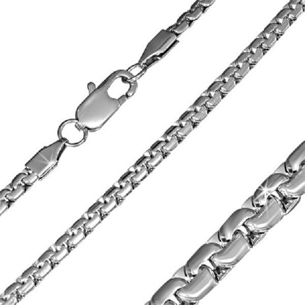 Flashy Trends 4mm Stainless Steel Chain 24''