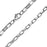 Flashy Trends 4mm Stainless Steel Box Link 24" Chain