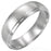 Half Round Stainless Steel Wedding Band Ring