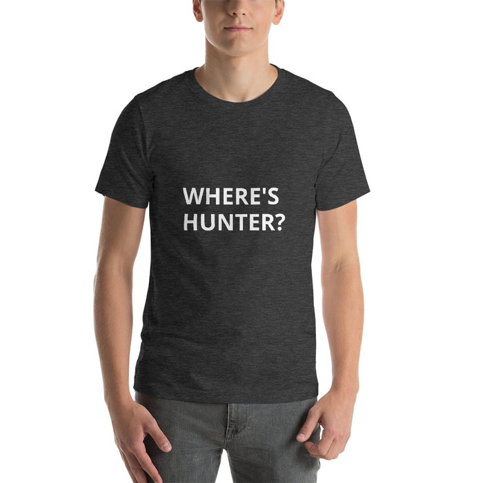 Where's Hunter Short-Sleeve Unisex T-Shirt