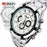 Flashy Trends Curren Brand Men's Stainless Steel Military Waterproof Sport Wrist Watch