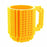 Flashy Trends Creative DIY Build-on Brick Mug Lego Style Puzzle Mugs, Building Blocks Coffee Mug available in 9 Colors