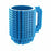 Flashy Trends Creative DIY Build-on Brick Mug Lego Style Puzzle Mugs, Building Blocks Coffee Mug available in 9 Colors