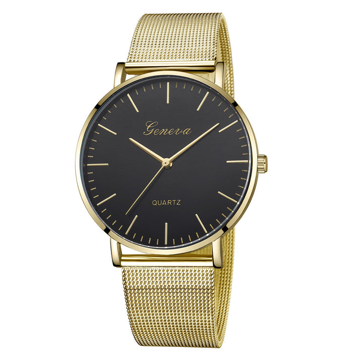 Flashy Trends Geneva Women's Classic Quartz Stainless Steel Wrist Watch